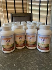4 Lot IMMUNO 150 THE ULTIMATE MULTI VITAMIN, IMMUNE BOOSTER, Exp 2027, 150-CAP