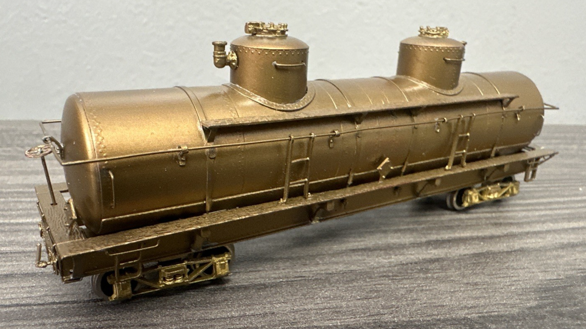 PRECISION SCALE CONX No.5 TANK CAR 完成品 Precision Scale HOn3 Brass #15288 Double Dome Tank Car TCX 70-73