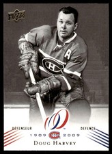 2008-09 Upper Deck Montreal Canadiens Centennial Doug Harvey #14