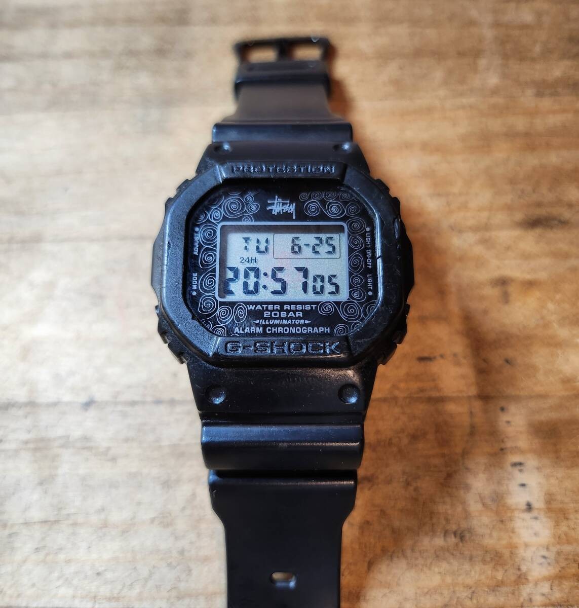 CASIO G-SHOCK DW-5000ST-1JR STUSSY ステューシー 25周年記念 CASIO G-SHOCK DW-5000ST-1JR STUSSY ステューシー 25周年記念