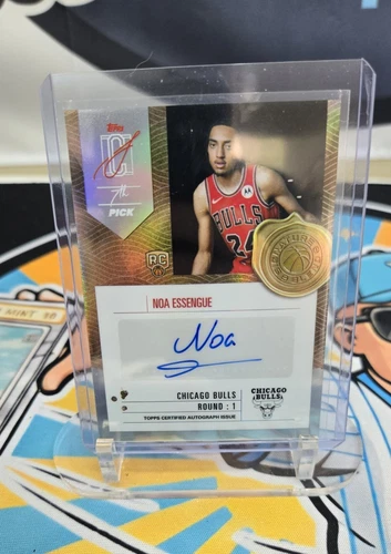 2025 Topps Signature Noa Essengue Base (RAW)