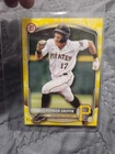 Konnor griffin 1st bowman chrome Yellow Color Match Numbered To 75 Baseball Card