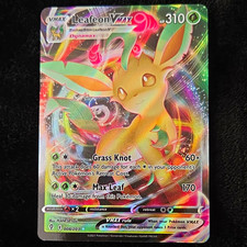 leafeon vmax pokemon card value Pokemon SWSH07: Evolving Skies Leafeon VMAX (Alternate Art Secret)