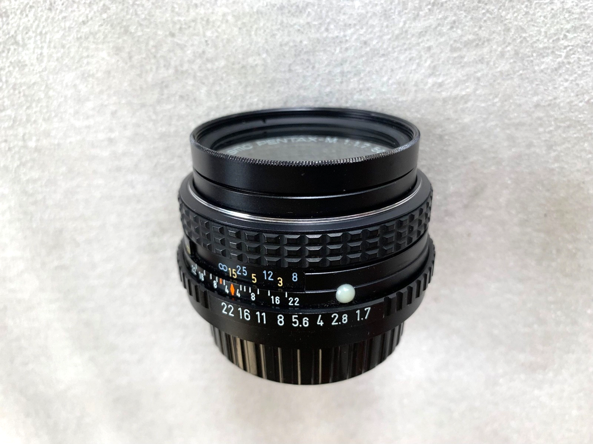 PENTAX-M 1:1.7 50mm SMC Asahi Opt. Co lens for K1000 K20D K110