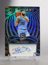2022 Spectra Killian Tillie Radiant Autograph #95/99 Memphis Grizzlies 