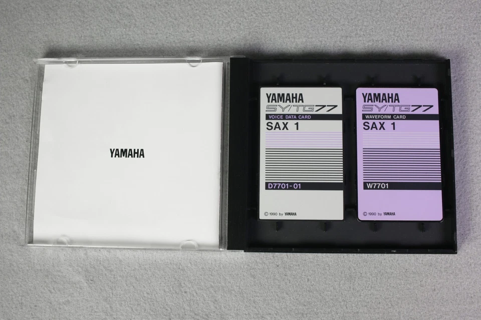 Yamaha SY/TG77 звуковая карта набор - SAX 1 - S7701 - новый - никогда не использовался - РЕДКАЯ - Изображение 2 из 4