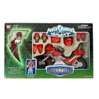 Vintage Power Rangers Lost Galaxy RED Astro Cycle Set Complete Instructions 1998