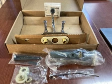 READ CFG 41217 Cornerstone Bathroom Faucet Polished Chrome W/Drain B118