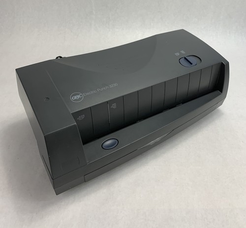GBC Electric Punch 3230 - Tested