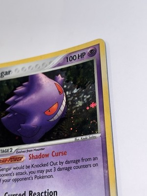 Pokémon Gengar 5/92 Legend Maker Holo Rare + SWIRL - 2006 TCG Card