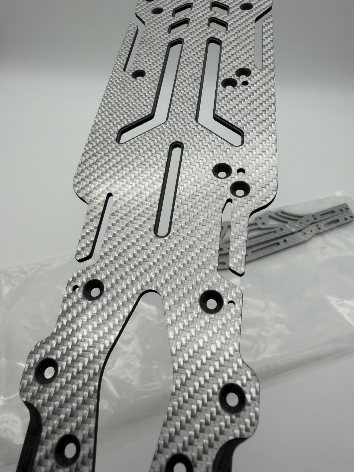 Carbon Fiber Aluminum Upgrade Kit for MST FXX 2.0 S Drift Chassis Silver Version