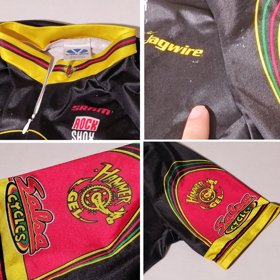 Voler Team Salsa Cycles гоночная команда джерси нагрудники и брюки комплект MIUSA - несовершенный - Изображение 3 из 4