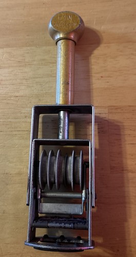 VINTAGE LYN DIRECT DIAL PRICE MARKER No Pads Or INK INCLUDED
