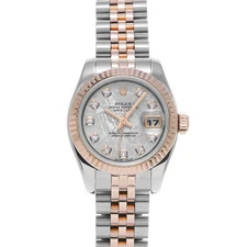 ROLEX Datejust 179171 Meteolite/diamond WATCH 690761