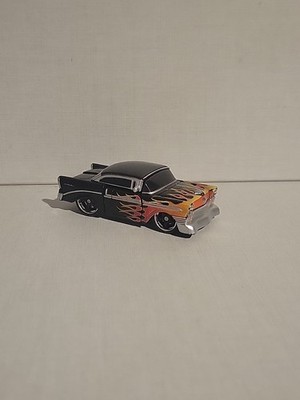 RARE MAISTO ROBO RODS 56 Chevy Bel Air Flames ROBOTS TRANSFORMER CARS Retro 