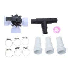 3-Way Diverter Adapter 1 1/2in Female Thread Universal Combo Hose Adapter