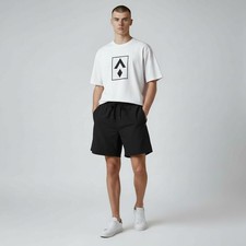 REI Co-Op Active Pursuits Shorts Men Medium Black Elastic Waist Gorpcore