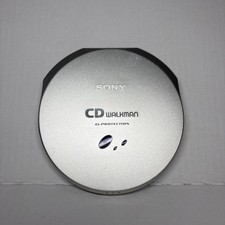 Sony Portable CD Player Walkman D-EJ915 - PARTS OR REPAIR- AS IS