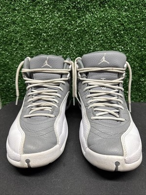 Air Jordan 12 Stealth Retro Size 8 Mens Grey White Sneakers 2022