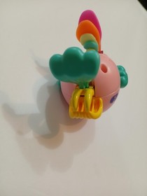 Hatchimals Interactive Pink Bird Toy Rainbow Hair Light Up Clip On Kids Figure