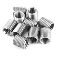10pcs Wire Inserts Screws Sleeve Assortment Kit, Quick Thread Insert with Sto...