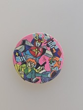 Danguard Ace Robot Child Helmet Round Menko Card Japan Vintage Mecha