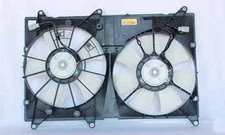 Radiator Condenser Cooling Fan Assembly for 01-07 Toyota Highlander V6 w/o Tow