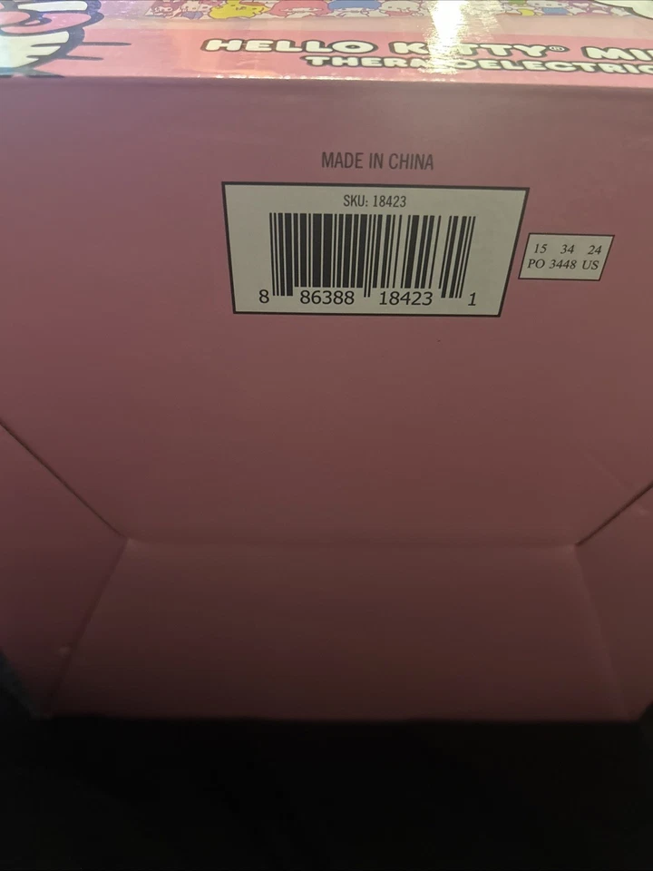 Hello Kitty 9 Can Mini Fridge NEW - Image 2 of 4