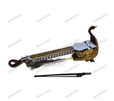 Mayuri Veena Peacock Shaped Body Professional Quality Taus Musical Instrument