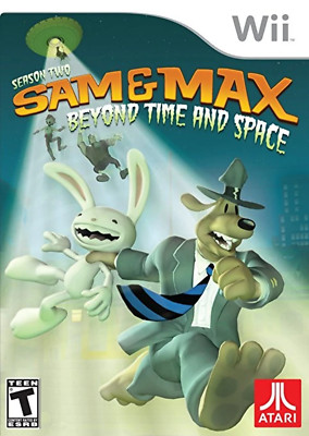 Sam & Max Beyond Time & Space Wii Used