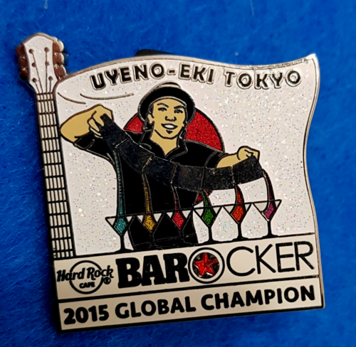 UYENO-EKI TOKIO BAROCKER CHAMPIONSHIP 2015 BARKEEPER GETRÄNKE Hard Rock Cafe PIN - Bild 1 von 1