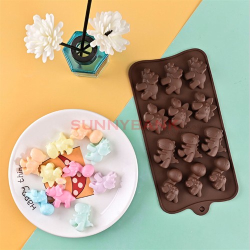 Chocolate Silicone Mould Cake Ice Tray Jelly Candy Cookie Baking Number - Picture 69 of 79