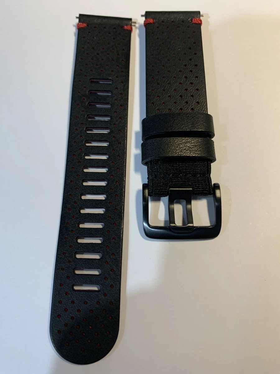 Cinturino In Silicone Di Ricambio Per Polar Vantage M – Morbido, Comodo E Impermeabile (Nero) - 3