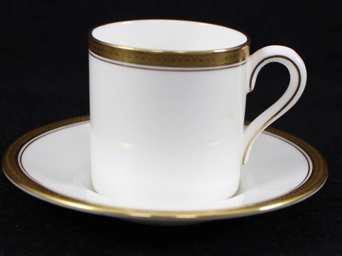 Service à Café En Porcelaine Bone China Livellara - 12 Tasses Expresso 50ml + Soucoupes + Sucrier - Neuf