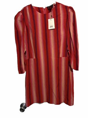 Something Navy Red Striped Dress Size XL NWT | eBay