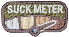 MSM SUCK METER MILSPEC MONKEY TACTICAL MILITARY ARMY MULTICAM HOOK MORALE PATCH
