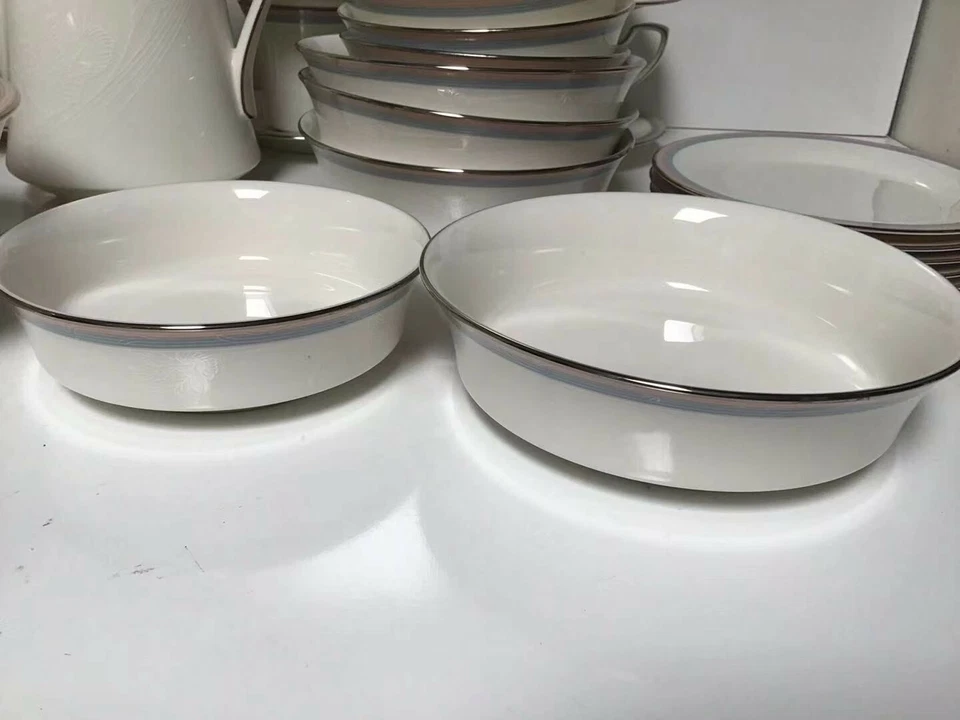 Juego de platos cubiertos platillo tazón de sopa tazas Noritake para cena o desayuno Foto 2 de 4