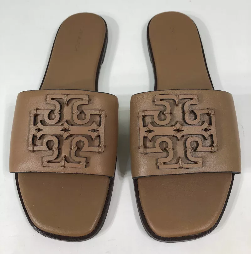 Tory burch ines leather slides new arrivals