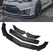 Front Bumper Lip Splitter Spoiler Body Kit Carbon Fiber For Toyota Camry  G