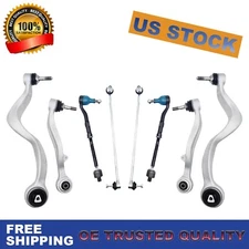 8Pcs Front Control Arms Ball Joints Suspension Kit for BMW 745Li 750Li 760Li 