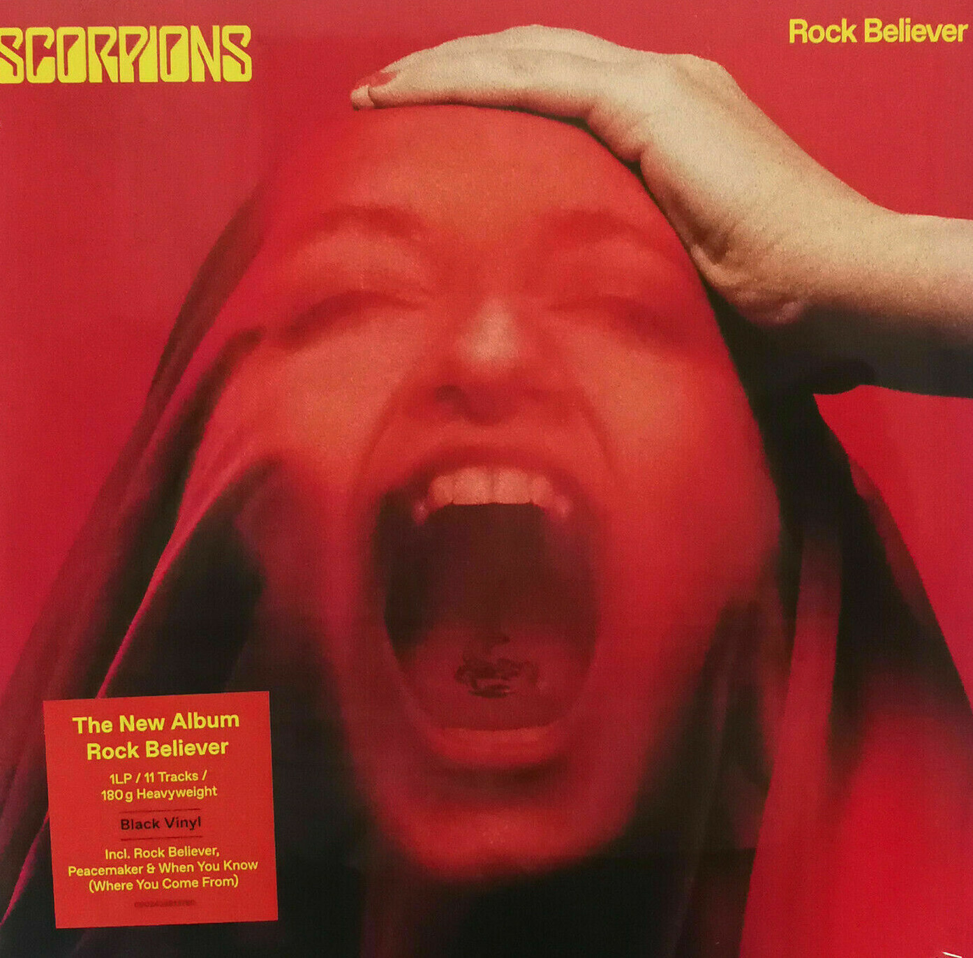 Scorpions Rock Believer Vinile Lp 180 Grammi Nuovo Sigillato