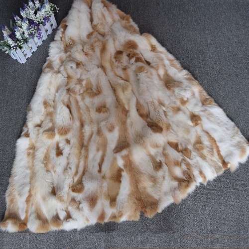 Hooded Womens Real Rabbit Fur Mid Long Liner Winter Parka Lined Size Warm ladies - Picture 32 of 32