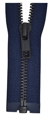 YKK Chiusura Lampo Di 30-100 CM 5 MM Metallo Rosso 2 Weg Divisibile