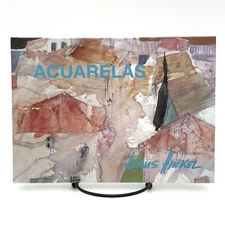 SIGNED Acuarelas (Watercolors) of Klaus Hinkel Artist 2012 HC