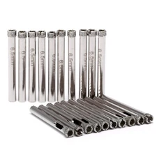 20Pcs 1/4" in 6.5mm Diamond Hole Saws Granite Drill Bits Masonry Tools for Stone
