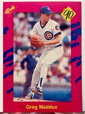 ⚾️ 1990 Classic Update (Pink) ⚾️ Greg Maddux, Chicago Cubs, #T32