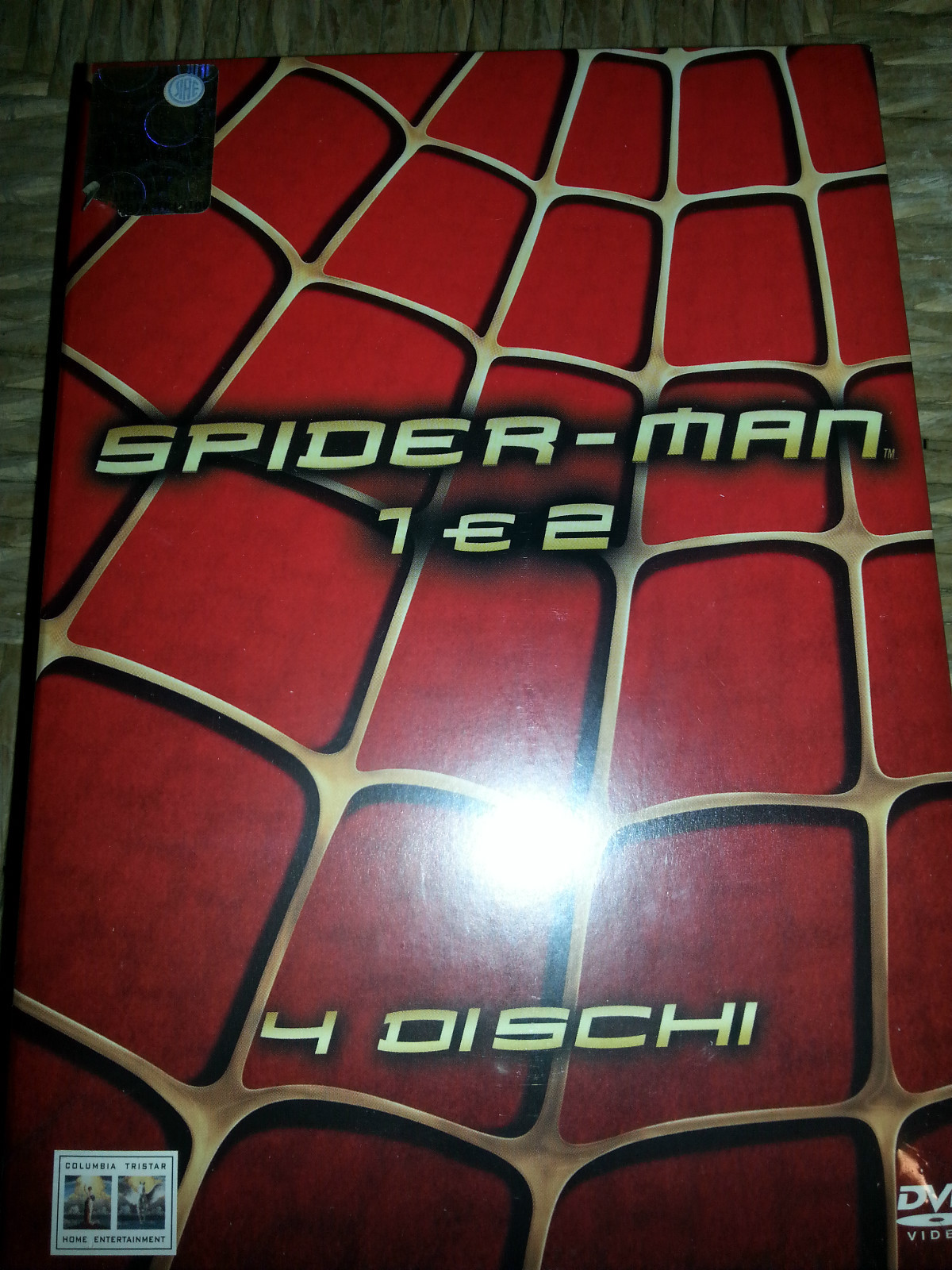 SPIDER-MAN 1 & 2 cofanetto box - 4 DVD SIGILLATO NUOVO spiderman da collezione
