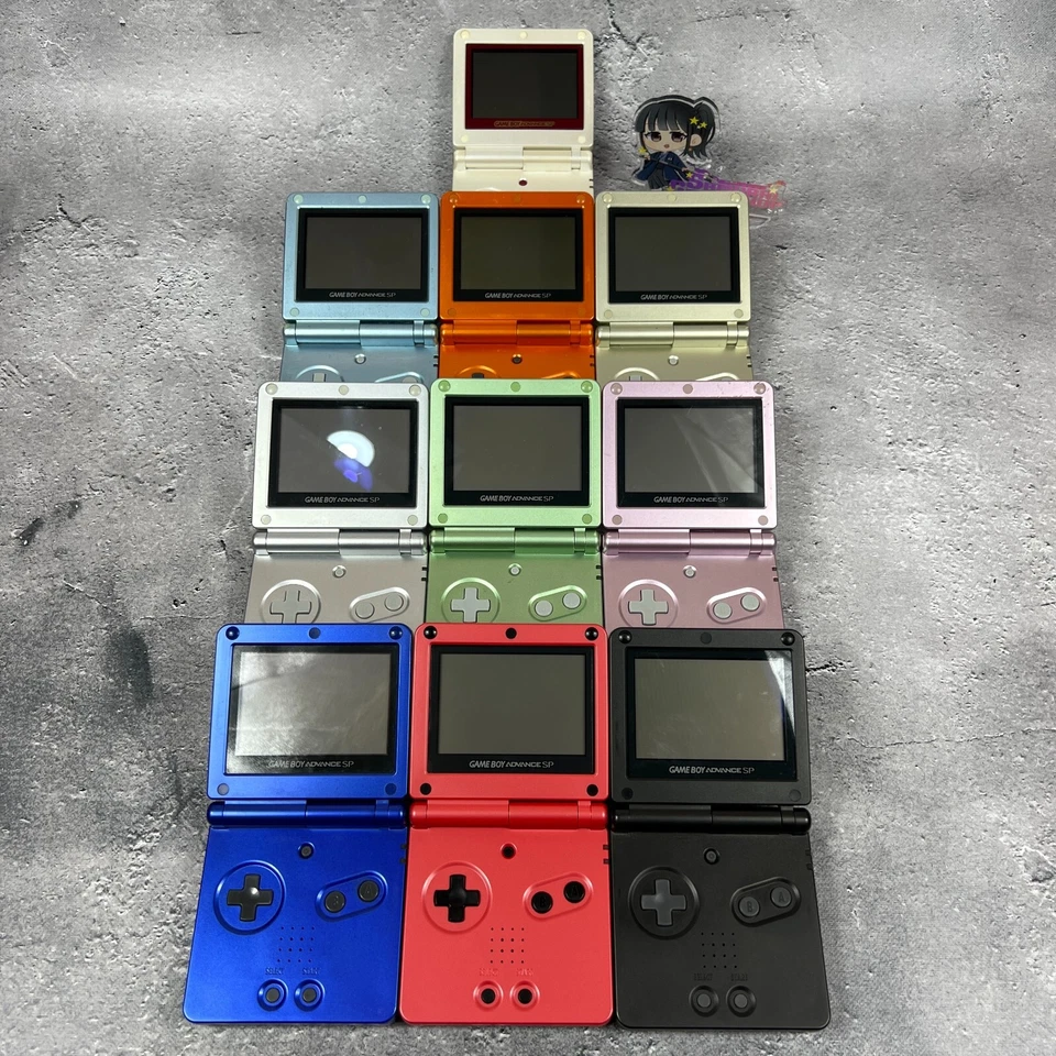 Nintendo Game Boy Advance SP Console Only Various Select Colors Japanese Edition - Image 2 of 4