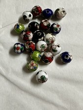 Cloisonn  Loose Beads for Jewelry Making