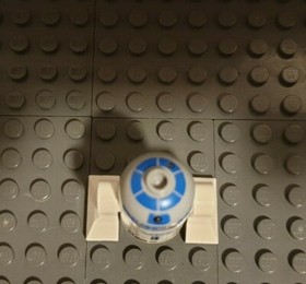 Lego Star Wars Minifigure Droid R2D2 from set 8038 #325#